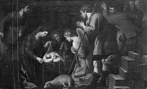 Hyrdernes tilbedelse by Peter van Lint
