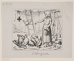 I Hønsegården by H.P. Hansen