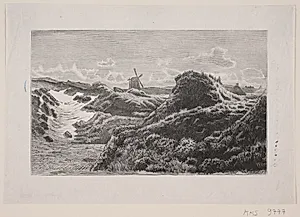 I klitbakkerne ved Lønstrup by W. S.