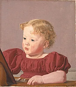 Ida Thiele, senere gift Wilde, som barn