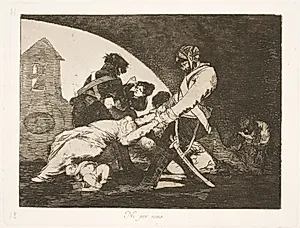 Ikke fra dem (11) by Francisco de Goya