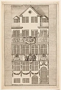 Illumination ved Prinsesse Louises Indtog 11. Dec.1743