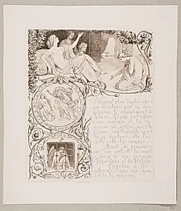 Illustration nr. 13 til "L`Amour et Psyché" by Lorenz Frølich