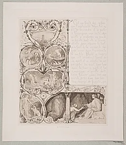 Illustration nr. 16 til "L`Amour et Psyché" by Lorenz Frølich