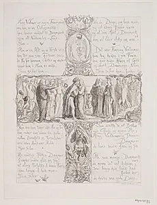 Illustration nr. 5 til "Visen om Dronning Dagmars ankomst til Danmark" by Lorenz Frølich