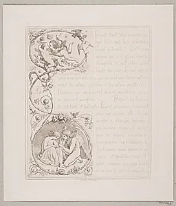Illustration nr. 6 til "L`Amour et Psyché" by Lorenz Frølich