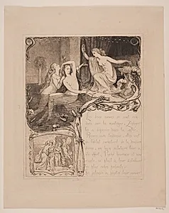 Illustration nr. 7 til "L`Amour et Psyché" by Lorenz Frølich