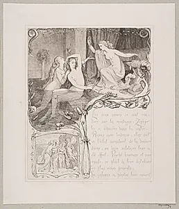 Illustration nr. 7 til "L`Amour et Psyché" by Lorenz Frølich
