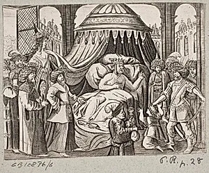 Illustration til Adam Olearius, “Persianischer Rosenthal von einem Sinnreichen Poeten Schich Saadi […]”, Schleswig 1660