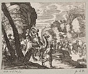 Illustration til Adam Olearius, “Persianischer Rosenthal von einem Sinnreichen Poeten Schich Saadi […]”, Schleswig 1660 by Christian Rothgiesser