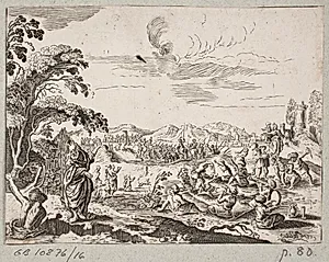 Illustration til Adam Olearius, “Persianischer Rosenthal von einem Sinnreichen Poeten Schich Saadi […]”, Schleswig 1660 by J. Muller