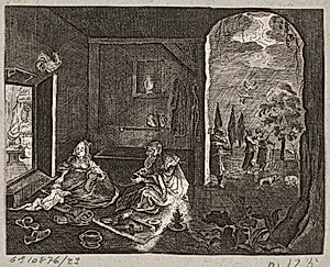 Illustration til Adam Olearius, “Persianischer Rosenthal von einem Sinnreichen Poeten Schich Saadi […]”, Schleswig 1660