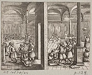 Illustration til Adam Olearius, “Persianischer Rosenthal von einem Sinnreichen Poeten Schich Saadi […]”, Schleswig 1660 by J. Muller