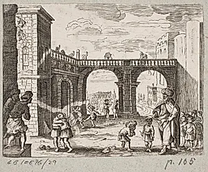 Illustration til Adam Olearius, “Persianischer Rosenthal von einem Sinnreichen Poeten Schich Saadi […]”, Schleswig 1660