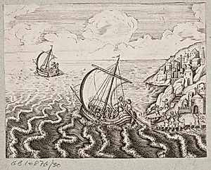Illustration til Adam Olearius, “Persianischer Rosenthal von einem Sinnreichen Poeten Schich Saadi […]”, Schleswig 1660