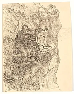 Illustration til Alfred Tennyson "Enoch Arden"