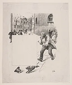 Illustration til Carl Ploug, "Regensvise"
