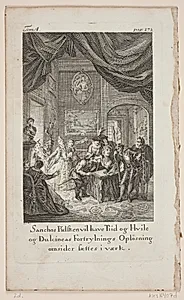 Illustration til Cervantes "Don Quijote", bind 4, p. 273