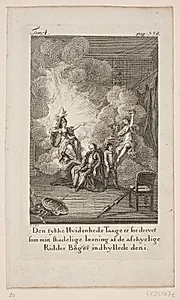 Illustration til Cervantes "Don Quijote", bind 4, p. 358