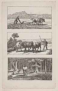 Illustration til Chr. Winthers A.B.C. by H.P. Hansen