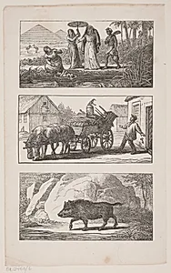 Illustration til Chr. Winthers A.B.C. by H.P. Hansen