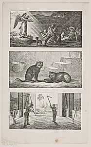 Illustration til Chr. Winthers A.B.C. by H.P. Hansen