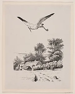 Illustration til Christian Winther, "Chresten og Lene"