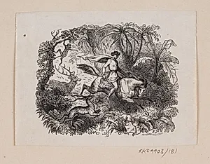 Illustration til "De Vises Steen" i H.C. Andersen, "Eventyr og Historier", Bind 2 by Henneberg & Rosenstand