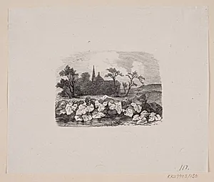 Illustration til "Den lykkelige Familie" i H.C. Andersen, "Eventyr og Historier", Bind 2 by H.P. Hansen