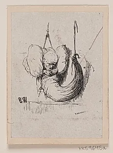 Illustration til "Den syvende far i huset" by Ubekendt