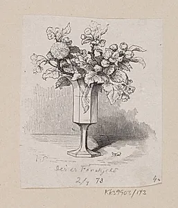 Illustration til "Der er Forskjel" i H.C. Andersen, "Eventyr og Historier", Bind 2 by H.P. Hansen