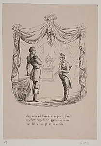 Illustration til digt af Erik Bøgh by Carl Bøgh