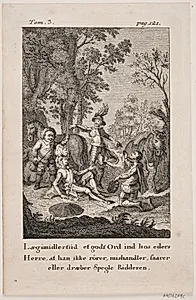 Illustration til Don Quixote by Georg Haas