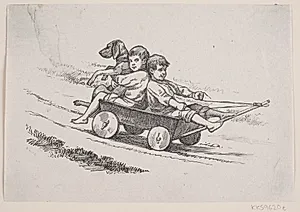 Illustration til en historie by Ubekendt