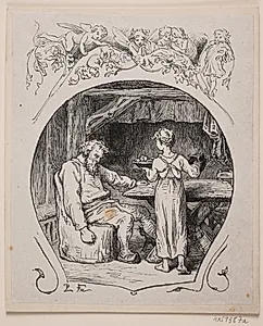 Illustration til "En moders barndomserindringer"