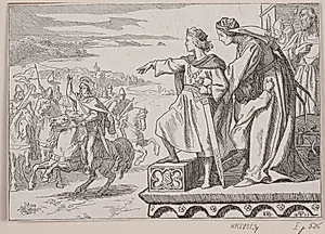 Illustration til "Erik Menveds kamp med de fredløse og Norge" by Ubekendt