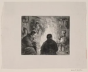 Illustration til eventyr by Waldemar Bøhme