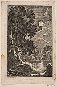 Illustration til "Fabler for det smukke Kiön" by Hans Quist