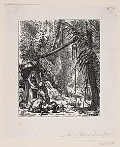 Illustration til "Flinchs Almanak"