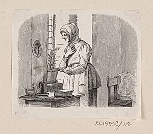 Illustration til "Fra et Vindue i Vartou" i H.C. Andersen, "Eventyr og Historier", Bind 2 by H.P. Hansen