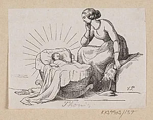 Illustration til "Fugl Phønix" i H.C. Andersen, "Eventyr og Historier", Bind 2 by H.P. Hansen