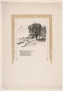 Illustration til Grundtvig "Den signede dag" by Herman Ludvig Basse