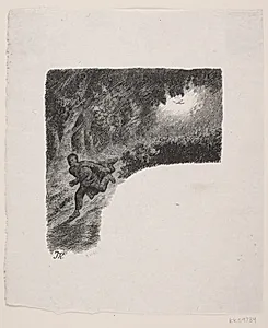 Illustration til "Guldfuglen" by Ubekendt