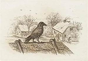 Illustration til "Halvhundrede Fabler for Børn" af Hey by Martinus Rørbye