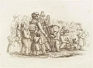 Illustration til "Halvhundrede Fabler for Børn" af Hey by Martinus Rørbye