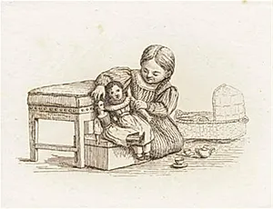 Illustration til "Halvhundrede Fabler for Børn" af Hey by Martinus Rørbye
