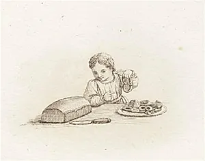 Illustration til "Halvhundrede Fabler for Børn" af Hey by Martinus Rørbye