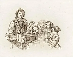 Illustration til "Halvhundrede Fabler for Børn" af Hey by Martinus Rørbye