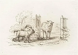 Illustration til "Halvhundrede Fabler for Børn" af Hey by Martinus Rørbye