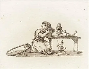 Illustration til "Halvhundrede Fabler for Børn" af Hey by Martinus Rørbye